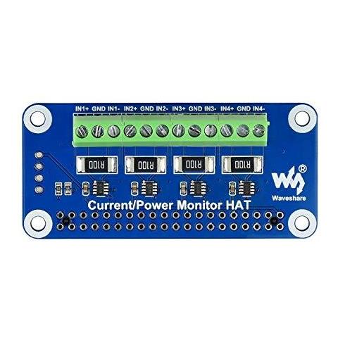 4-ch Corrente Tensione Power Monitor Cappello Per Raspberry Pi I2c Smbus Interfaccia - Foto 1
