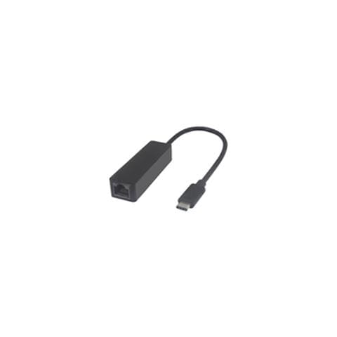 0.2m USB C - RJ-45, USB C, RJ-45, Maschio / femmina, Nero - Foto 1