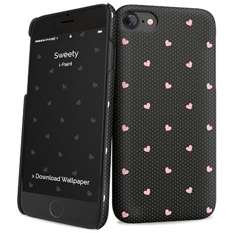 Sweety 4.7" Cover Nero, Rosa - Foto 2