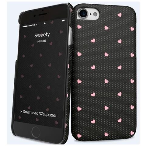 Sweety 4.7" Cover Nero, Rosa - Foto 1