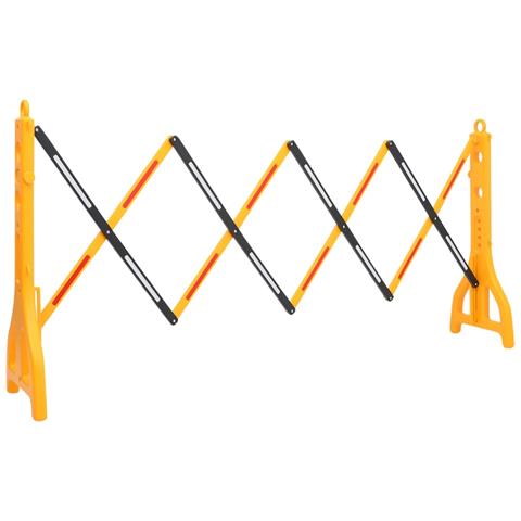 Barriera Stradale Pieghevole Gialla 250x38x96 Cm - Foto 1