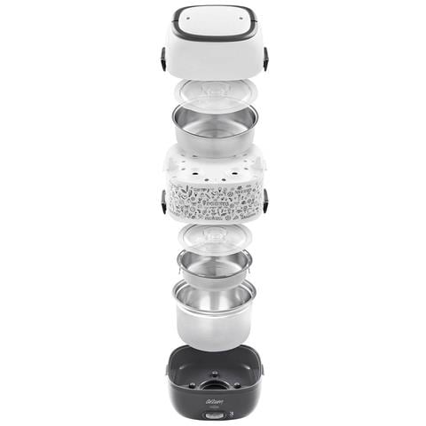 AR1073 Set per borsa portapranzo 1650 L Acciaio inox Bianco - Foto 11