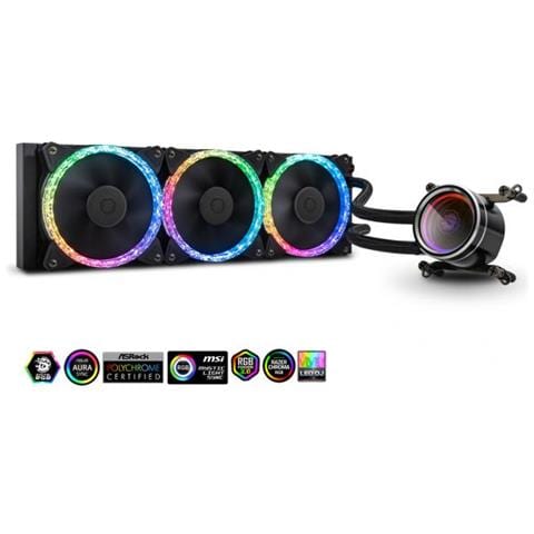 Bpta-cyaio360-ntx Sistema Di Raffreddamento Per Computer Processore Kit Di Raffreddamento A Liquido Nero 1 Pz - Foto 2