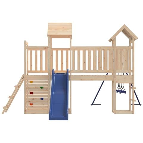 Set da Gioco da Esterno in Legno Massello di Pino - Foto 10