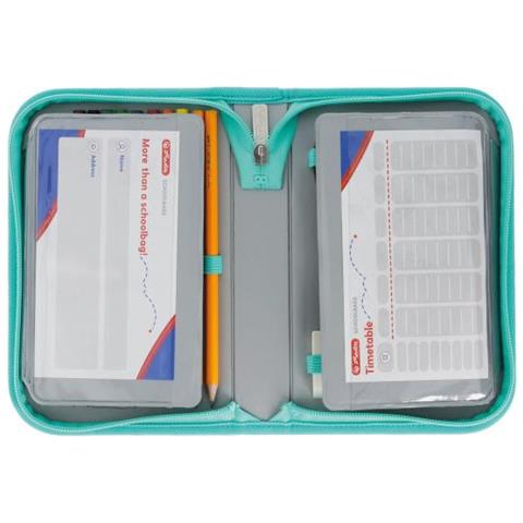 50038251 Astuccio Per Matita Astuccio Portamatite Poliestere Blu - Foto 2