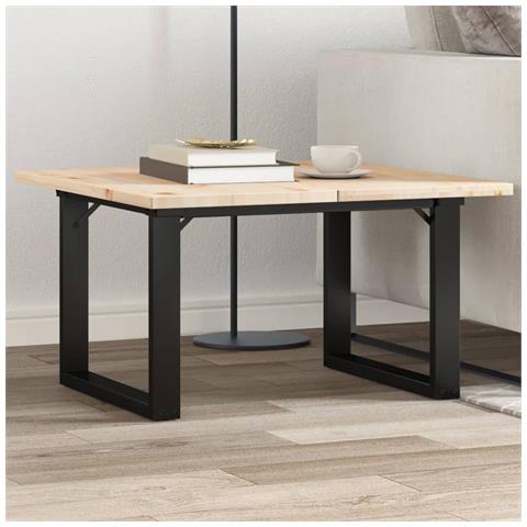 Telaio Gambe A O Per Tavolino Da Salotto 60x50x38 Cm In Ghisa - Foto 1