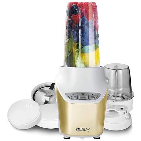 CR 4071 frullatore 1 L Frullatore per sportivi 1000 W Oro, Trasparente, Bianco - Foto 1