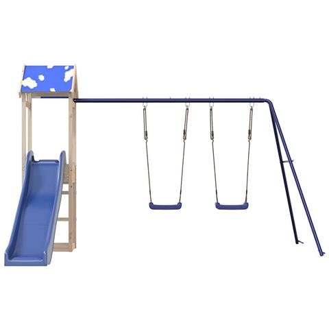 Set Da Gioco Da Esterno In Legno Massello Di Pino - Foto 2