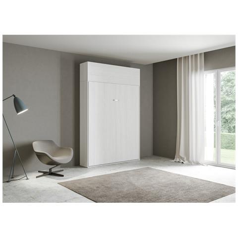 Letto 120 Kentaro Bianco Frassino Con Pensile Vasistas - Foto 5