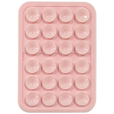 Supporto A Ventosa In Silicone Per Telefono Pink - Foto 1
