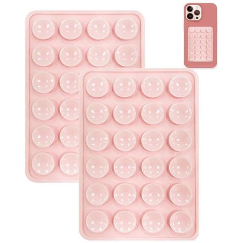 Supporto A Ventosa In Silicone Per Telefono Pink - Foto 2