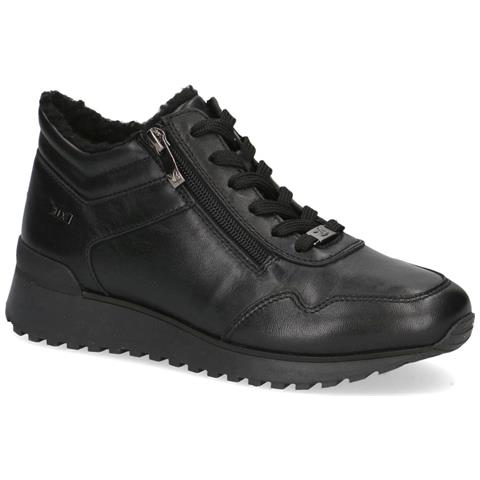 Black Casual Closed Booties Stivaletti Pelle Scarpe Donna Nero Eu 36, 9-26201-43-022 - Foto 1