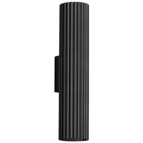 Lampada A Parete Karbon 30 Nero Sl. 1577 - Minimalista Lampada Da Parete Nero 30x6.5x8.5 Cm - Foto 1