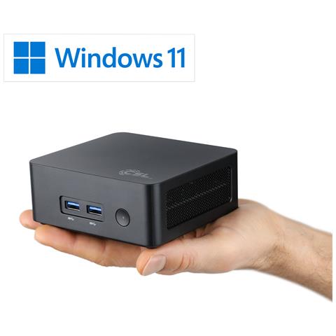 Mini Pc - Narrow Box Black / 16 Gb Ram / 4000 Gb M.2 Ssd / Windows 11 Home - Foto 1
