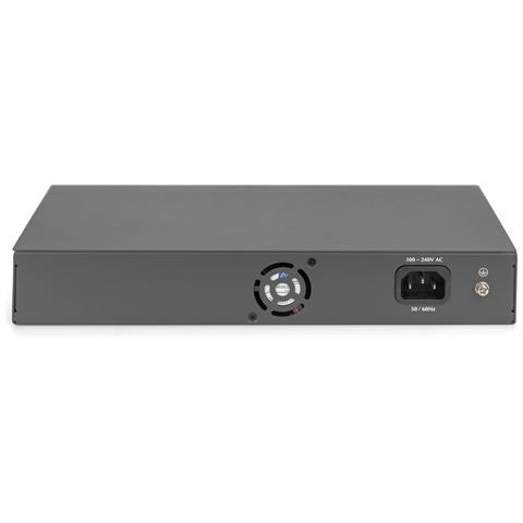 Switch PoE 16+2 porte 10/100/1000 Mbps + 2 Gigabit SFP - Foto 2