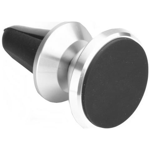 Supporto Auto Universale Magnetico Da Bocchetta Auto Orientabile Car Air Vent Silver Per Smartphone - Foto 1