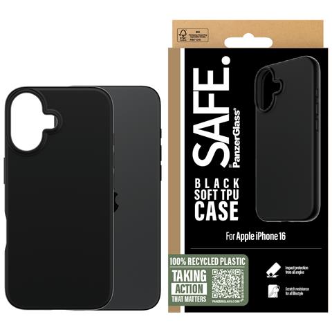 SAFE by PG TPU Case 2024 6.1Inch Blk custodia per cellulare Cover Trasparente - Foto 2