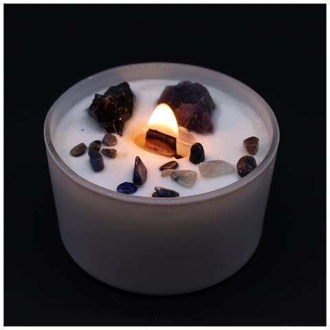 Chakra Del Plesso Solare - Candela Di Cristallo - Foto 8