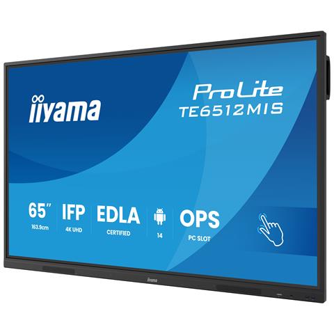 Pannello Per Segnaletica Digitale 65" Flat LCD 4K Ultra HD TE6512MIS-B4AG Touch Screen Wi-Fi Android 24/7 - Foto 7