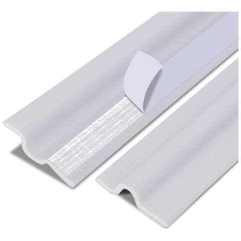Guarnizione Autoadesiva Per Finestre Porte Impermeabile Flessibile 5.9 M Bianca - Foto 1