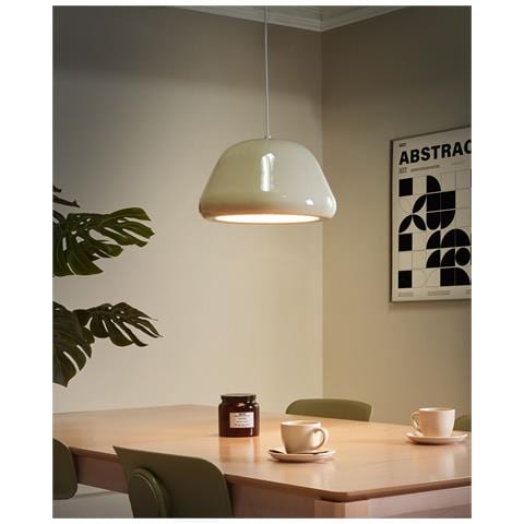 Lampadario Joku Metallo Beige Chiaro - Foto 1