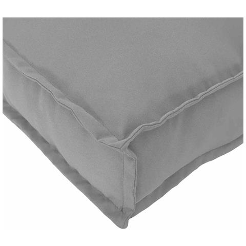 Cuscino per seduta pallet 6 pcs Grigio 40 x 40 x 8 cm - Foto 9