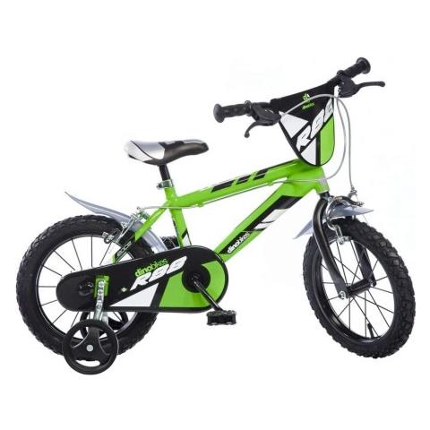 Bici Mtb Da Bambino Misura 14'' Bicicletta Da Bimbo Modello R88 Mountain Bike Con Rotelle - 14 Arancio - Foto 1