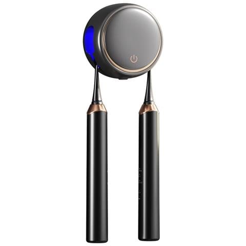 Sterilizzatore Smart Uv Per Spazzolini - Porta Spazzolino Elettrico Disezione Montato A Parete Blackash - Foto 1