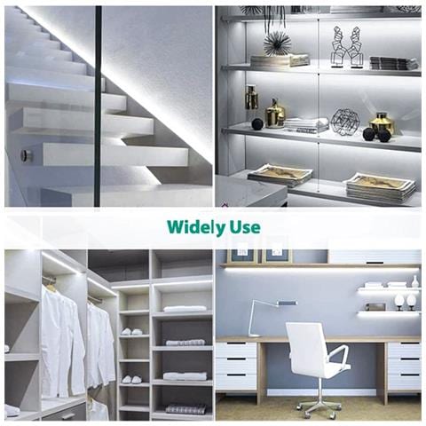 Striscia Led Neon Monocolore Dimmerabile Al Tocco Usb - Bianco Neutro 4000k Con Adesivo 5 M - Foto 7