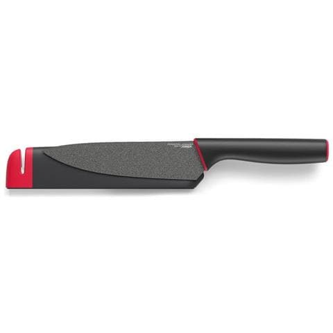 Set Di 2 Coltelli Slice And Sharpen Con Fodere Affilanti Integrate Design Pratico E Funzionale Ideale Per Tagli Precisi Colore Nero - Foto 1