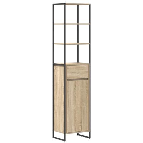 Mobile da Bagno Sonoma 40 x 30 x 180 cm Legno multistrato - Foto 1
