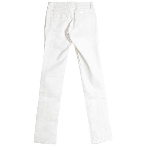 Pantaloni Lunghi Dal Taglio Dritto Con Orli Ajea10-a354 Donna - Foto 3