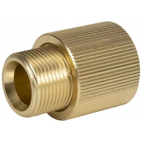 Adattatore Riduzione In Ottone M22-g1/2 Bsp - Compatibile Con Idropulitrici Karcher, Nilfisk | Filettatura Precisa, Resistente Alla Ruggine - Foto 2