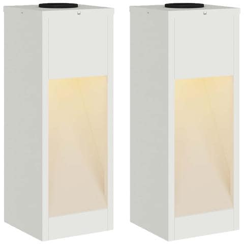 Lucina LED Solare da Percorso 2 pcs Bianco - Foto 1