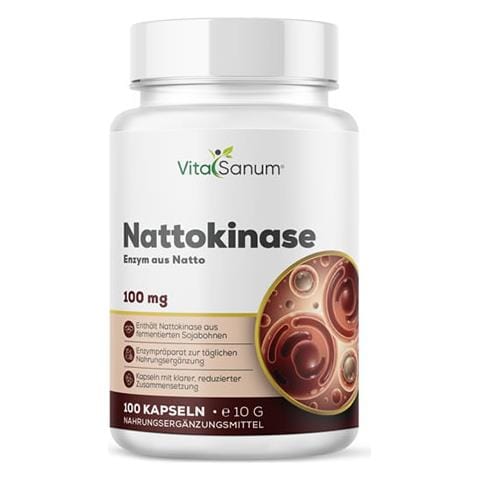 Nattokinasi 100 mg 100 Capsule Integratore alimentare - Foto 2