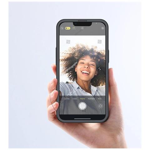 Copertura Anteriore E Posteriore Per Iphone 13 Pro Max + Protezione In Vetro Temperato Per Schermo Nera (jr-bp928 Nera) - Foto 7
