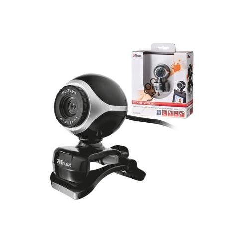Webcam Exis Microfono Incorporato USB 2.0 Nero / Argento - Foto 2