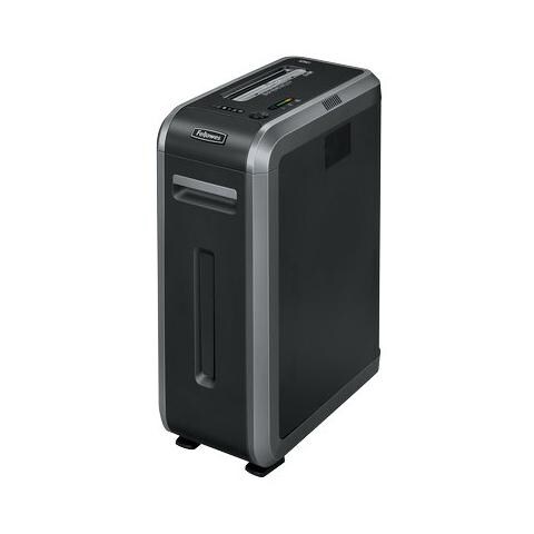 Distruggidocumenti a Strisce Powershred 125i con Cestino da 53L Capacità di taglio 18 fogli Colore Nero e Grigio - Foto 1