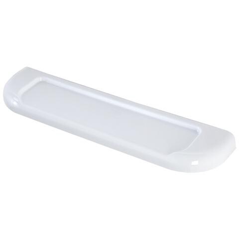 Mensola in ABS con doppio fissaggio arredo bagno bianco 50cm - Foto 1