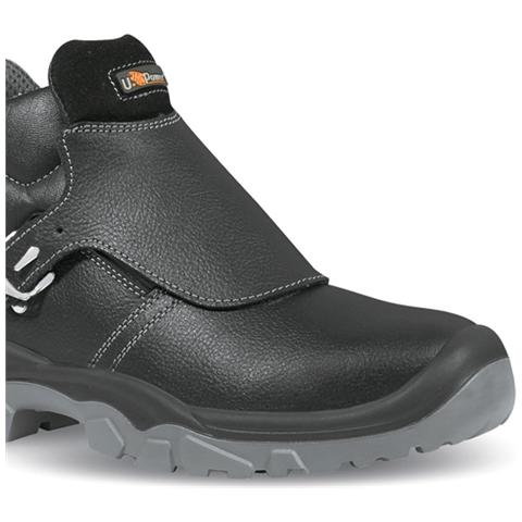 Scarpa antinfortunistica N43 in tomaia idrorepellente colore nero Classe S3 - Foto 2