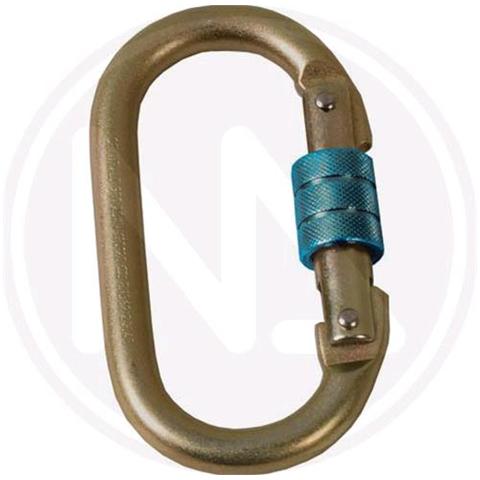 MOSCHETTONE di sicurezza per IMBRACATURA A VITE con ghiera 17 cm PLUS - Foto 1