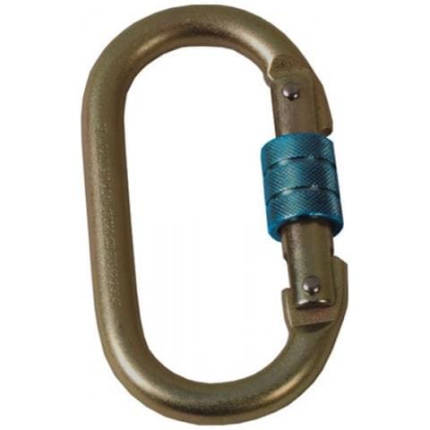 MOSCHETTONE di sicurezza per IMBRACATURA A VITE con ghiera 17 cm PLUS - Foto 2