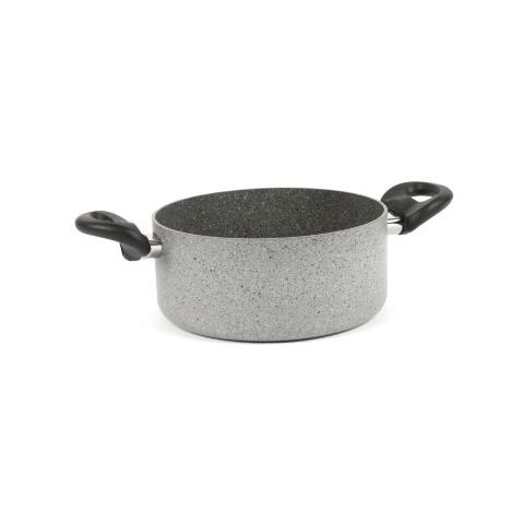 Casseruola 2 Maniglie Diametro 24 cm - Linea Cortina Granitium - Foto 1