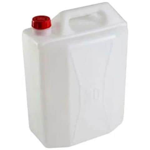 Tanica Pvc 10lt Acqua Benzina Carburante Robusta Con Manico Canestro M82210 - Foto 2