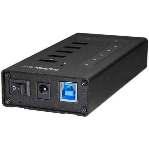 Hub USB-C a 7 porte in metallo - USB-C a 5x USB-A e 2x USB-C - USB 3.0 - Foto 3