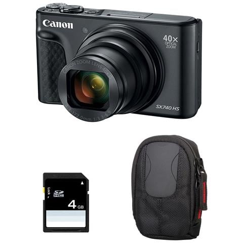 Powershot Sx740 Hs nero + custodia e scheda SD da 4GB - Foto 1