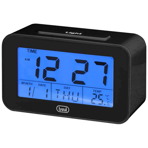 Orologio Digitale Con Sveglia E Termometro Trevi Sld 3p50 Nero - Foto 1