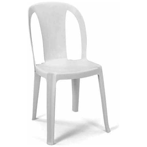 Sedia Impilabile Tiuana Bianco 1120 - Foto 2