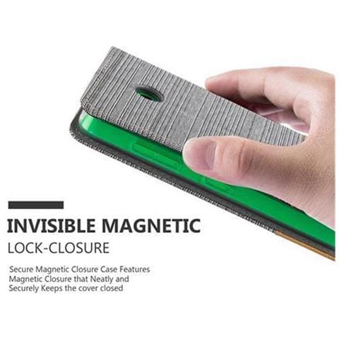 Custodia Compatibile Con Nokia Lumia 630 In Grigio Chiaro Marrone - Coperchio Protettiva Con Chiusura Magnetica, Funzione Stand E Tasca Per Le Carte - Foto 9