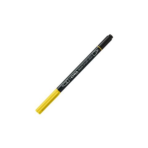 Pennarello A 2 Punte Aqua Brush Duo Giallo Cromo Chiaro L6520006 - Foto 1